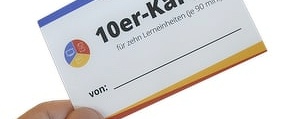 Die 10er Karte - Kennenlern-Angebot