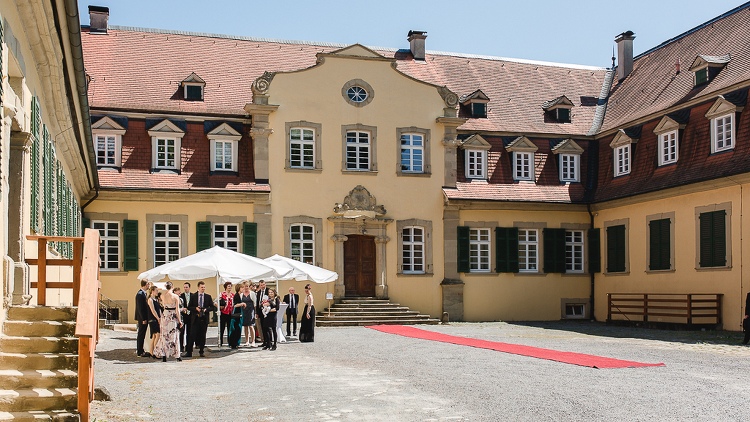 Schloss Massenbach aus Massenbach