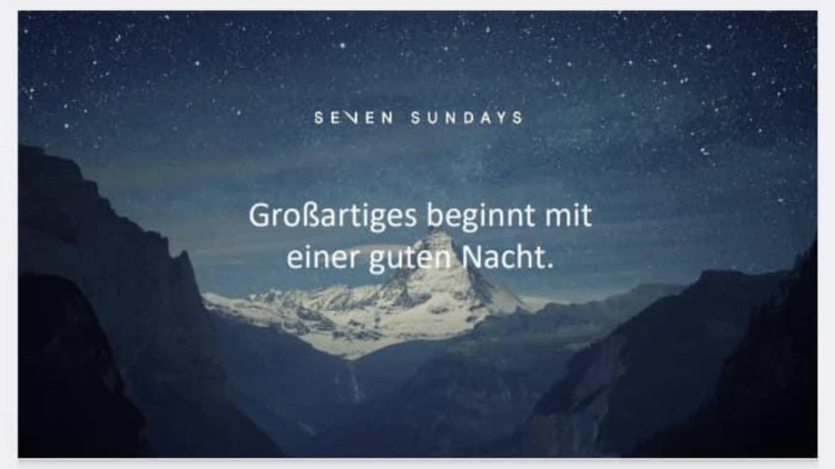 Seven Sundays Schlafsysteme aus Schwaigern